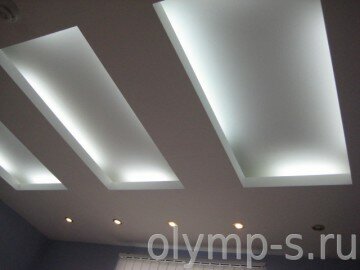 двухуровневые потолки
